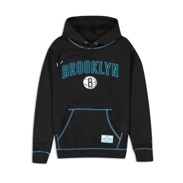 Flash Sale Brooklyn Nets 2023 City Edition Black Hoodie - KTGCaps - Baseball caps for various teams, purchased online at a discount