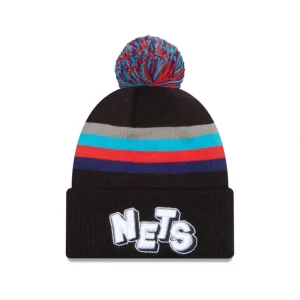 Shop Brooklyn Nets 2023 City Edition Pom Knit Hat - KTGCaps - Baseball caps for various teams, purchased online at a discount