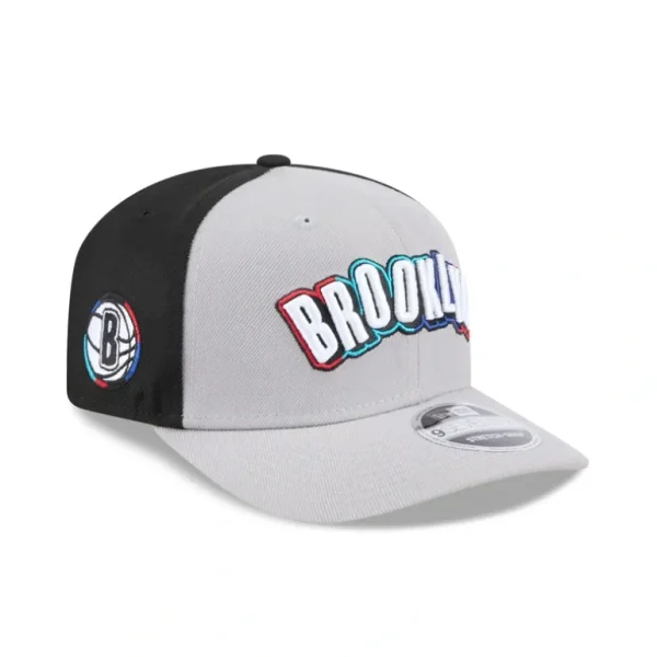 Store Brooklyn Nets 2024 City Edition 9SEVENTY StretchSnap Hat - KTGCaps - Baseball caps for various teams, purchased online at a discount