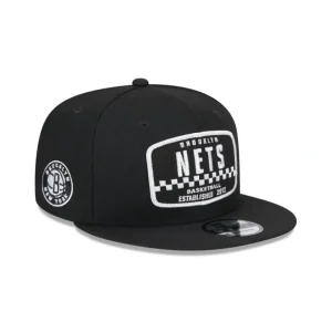 Best Brooklyn Nets 2024 Rally Drive 9FIFTY Snapback Hat - KTGCaps - Baseball caps for various teams, purchased online at a discount