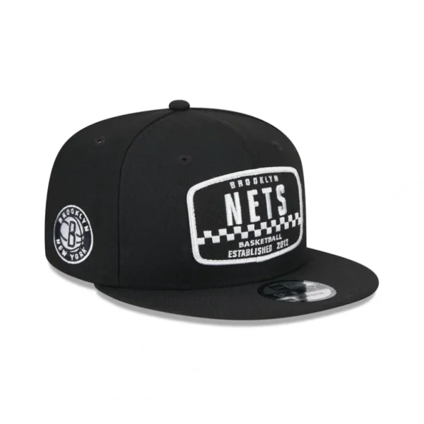 Best Brooklyn Nets 2024 Rally Drive 9FIFTY Snapback Hat - KTGCaps - Baseball caps for various teams, purchased online at a discount