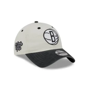 Store Brooklyn Nets Classic Sidescript 9TWENTY Adjustable Hat - KTGCaps - Baseball caps for various teams, purchased online at a discount