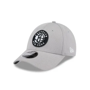 Sale Brooklyn Nets Gray 9FORTY StretchSnap Hat - KTGCaps - Baseball caps for various teams, purchased online at a discount