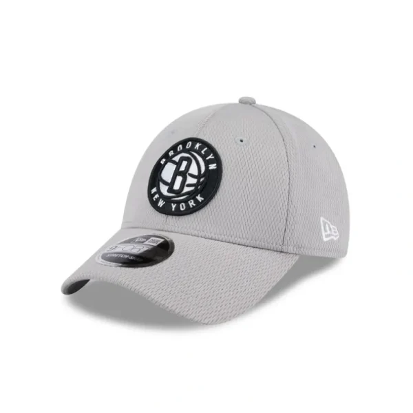 Sale Brooklyn Nets Gray 9FORTY StretchSnap Hat - KTGCaps - Baseball caps for various teams, purchased online at a discount