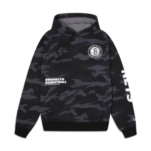Best Brooklyn Nets Lifestyle Camo Hoodie - KTGCaps - Baseball caps for various teams, purchased online at a discount