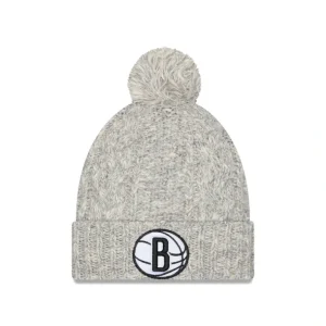 Store Brooklyn Nets Shimmer Pom Knit Hat - KTGCaps - Baseball caps for various teams, purchased online at a discount