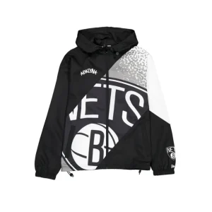 Online Brooklyn Nets Sport Classics Color Block Windbreaker - KTGCaps - Baseball caps for various teams, purchased online at a discount