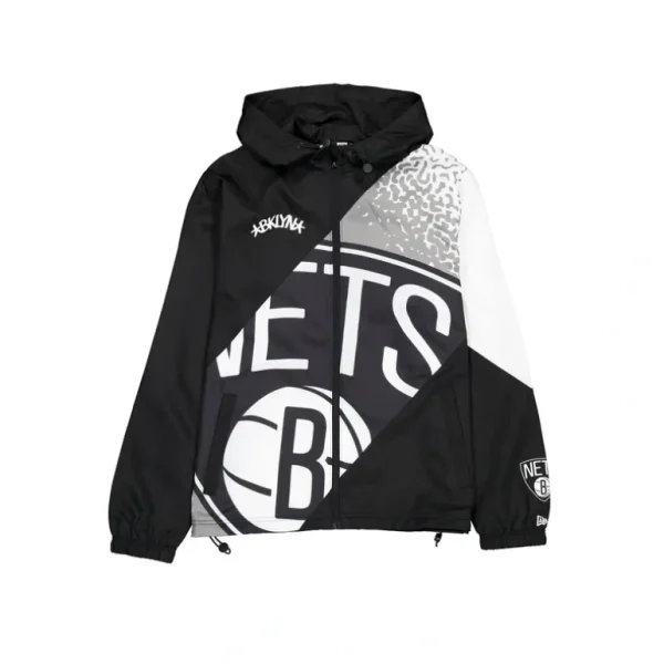 Online Brooklyn Nets Sport Classics Color Block Windbreaker - KTGCaps - Baseball caps for various teams, purchased online at a discount