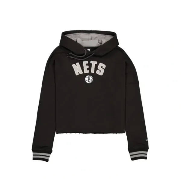 Store Brooklyn Nets Sport Night Black Womens Hoodie - KTGCaps - Baseball caps for various teams, purchased online at a discount