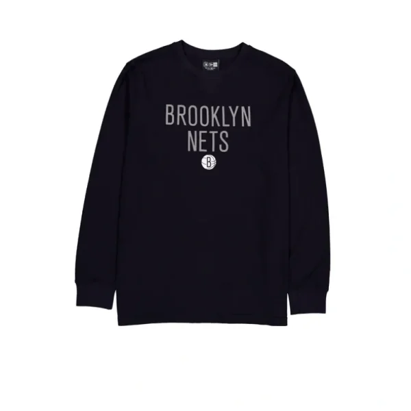 Shop Brooklyn Nets Sport Night Long Sleeve TShirt - KTGCaps - Baseball caps for various teams, purchased online at a discount