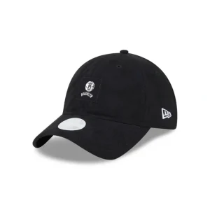 Shop Brooklyn Nets Suede Patch Womens 9TWENTY Adjustable Hat - KTGCaps - Baseball caps for various teams, purchased online at a discount