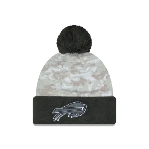 Online Buffalo Bills 2024 Salute to Service Pom Knit Hat - KTGCaps - Baseball caps for various teams, purchased online at a discount