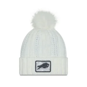Online Buffalo Bills 2024 Salute to Service Womens Pom Knit Hat - KTGCaps - Baseball caps for various teams, purchased online at a discount