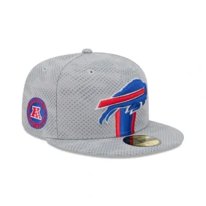 Outlet Buffalo Bills 2024 Sideline Gray 59FIFTY Fitted Hat - KTGCaps - Baseball caps for various teams, purchased online at a discount