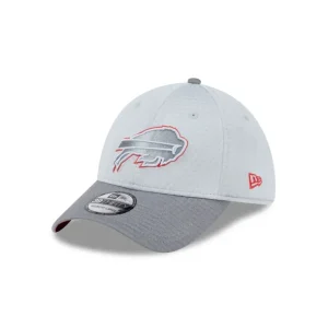 New Buffalo Bills 2024 Training Gray 39THIRTY Stretch Fit Hat - KTGCaps - Baseball caps for various teams, purchased online at a discount
