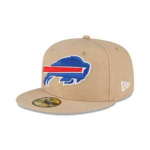 Best Buffalo Bills Camel 59FIFTY Fitted Hat - KTGCaps - Baseball caps for various teams, purchased online at a discount