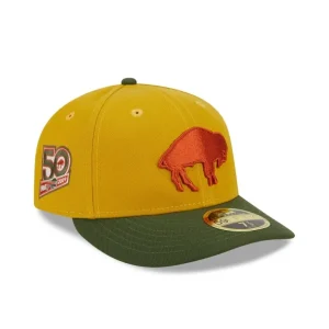 Store Buffalo Bills Cinnamon Sage Low Profile 59FIFTY Fitted Hat - KTGCaps - Baseball caps for various teams, purchased online at a discount