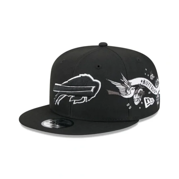 Shop Buffalo Bills City Art 9FIFTY Snapback Hat - KTGCaps - Baseball caps for various teams, purchased online at a discount