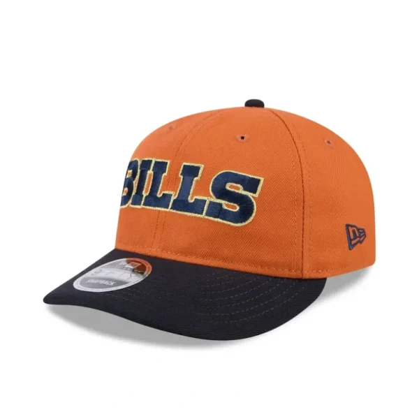 New Buffalo Bills Gold Wood Retro Crown 9FIFTY Snapback Hat - KTGCaps - Baseball caps for various teams, purchased online at a discount