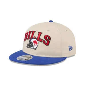Outlet Buffalo Bills Historic Helmet Retro Crown 9FIFTY Snapback Hat - KTGCaps - Baseball caps for various teams, purchased online at a discount
