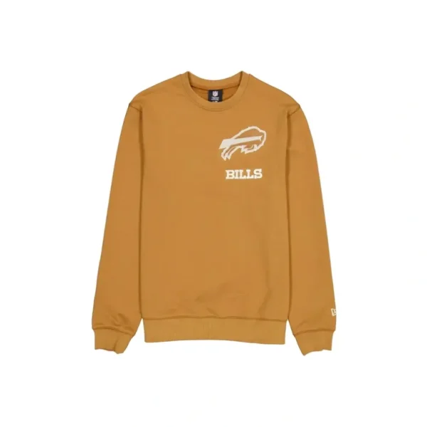 Best Sale Buffalo Bills Light Bronze Logo Select Crewneck - KTGCaps - Baseball caps for various teams, purchased online at a discount