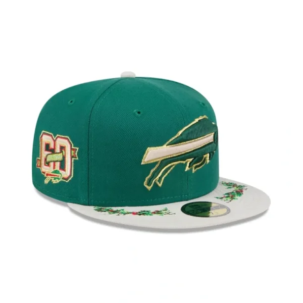 New Buffalo Bills Novelty Holly 59FIFTY Fitted Hat - KTGCaps - Baseball caps for various teams, purchased online at a discount