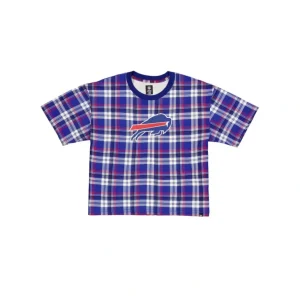 Best Buffalo Bills 3rd Down Plaid Womens TShirt - KTGCaps - Baseball caps for various teams, purchased online at a discount