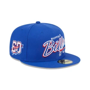 Shop Buffalo Bills Script Sided 59FIFTY Fitted Hat - KTGCaps - Baseball caps for various teams, purchased online at a discount
