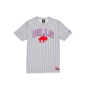 Sale Buffalo Bills Throwback Gray Pinstripe TShirt - KTGCaps - Baseball caps for various teams, purchased online at a discount