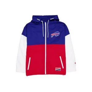 Sale Buffalo Bills Throwback Windbreaker - KTGCaps - Baseball caps for various teams, purchased online at a discount