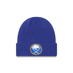 Outlet Buffalo Sabres Waffle Knit Beanie - KTGCaps - Baseball caps for various teams, purchased online at a discount