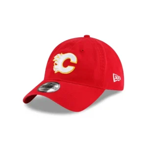 Best Calgary Flames Team 9TWENTY Adjustable Hat - KTGCaps - Baseball caps for various teams, purchased online at a discount