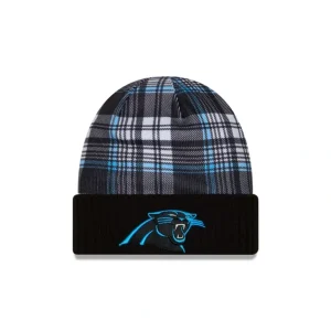 Best Sale Carolina Panthers 2024 Cold Weather Statement Knit Beanie - KTGCaps - Baseball caps for various teams, purchased online at a discount