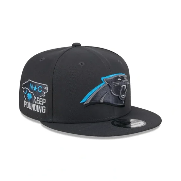 New Carolina Panthers 2024 Draft 9FIFTY Snapback Hat - KTGCaps - Baseball caps for various teams, purchased online at a discount
