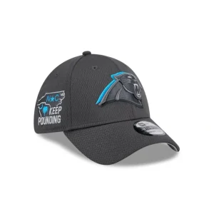 Store Carolina Panthers 2024 Draft 39THIRTY Stretch Fit Hat - KTGCaps - Baseball caps for various teams, purchased online at a discount