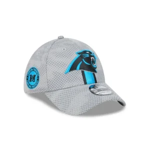 Store Carolina Panthers 2024 Sideline Gray 39THIRTY Stretch Fit Hat - KTGCaps - Baseball caps for various teams, purchased online at a discount
