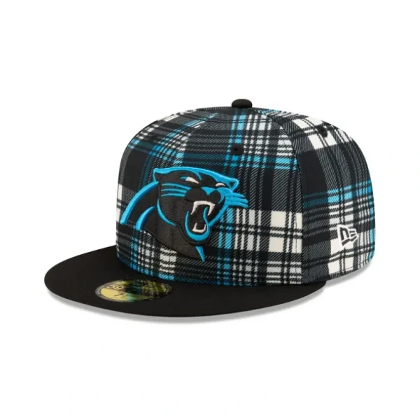 Best Sale Carolina Panthers 2024 Sideline Statement 59FIFTY Fitted Hat - KTGCaps - Baseball caps for various teams, purchased online at a discount