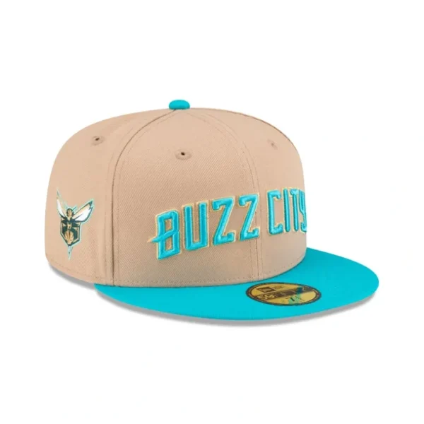 Hot Charlotte Hornets 2023 City Edition Alt 2 59FIFTY Fitted Hat - KTGCaps - Baseball caps for various teams, purchased online at a discount