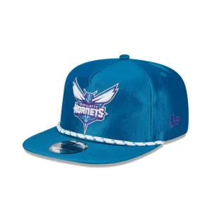 Outlet Charlotte Hornets Team Rope Golfer Hat - KTGCaps - Baseball caps for various teams, purchased online at a discount