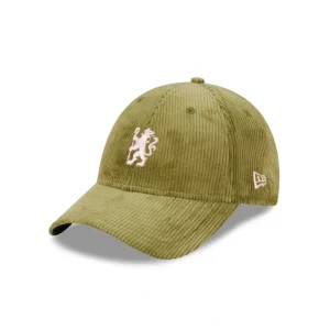 Store Chelsea FC Olive Corduroy 9FORTY Adjustable Hat - KTGCaps - Baseball caps for various teams, purchased online at a discount