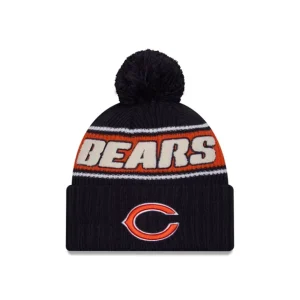 Store Chicago Bears 2024 Cold Weather Sport Pom Knit Hat - KTGCaps - Baseball caps for various teams, purchased online at a discount