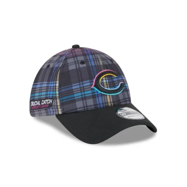 Store Chicago Bears 2024 Crucial Catch 39THIRTY Stretch Fit Hat - KTGCaps - Baseball caps for various teams, purchased online at a discount