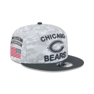 Online Chicago Bears 2024 Salute to Service 9FIFTY Snapback Hat - KTGCaps - Baseball caps for various teams, purchased online at a discount