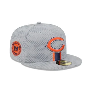 Online Chicago Bears 2024 Sideline Gray 59FIFTY Fitted Hat - KTGCaps - Baseball caps for various teams, purchased online at a discount