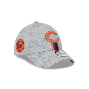 Outlet Chicago Bears 2024 Sideline Gray 39THIRTY Stretch Fit Hat - KTGCaps - Baseball caps for various teams, purchased online at a discount