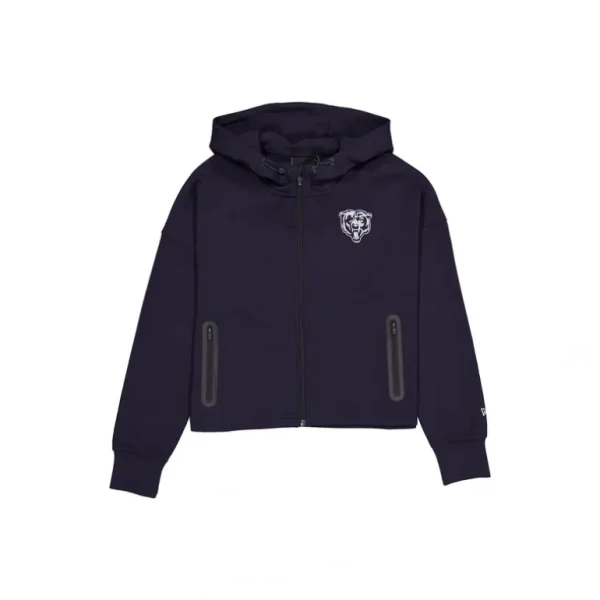 Best Sale Chicago Bears Active Womens FullZip Hoodie - KTGCaps - Baseball caps for various teams, purchased online at a discount