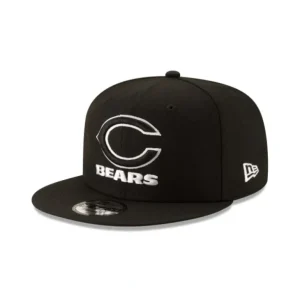 Best Chicago Bears Black amp White 9FIFTY Snapback Hat - KTGCaps - Baseball caps for various teams, purchased online at a discount
