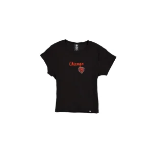 New Chicago Bears Sport Classics Womens Baby Tee - KTGCaps - Baseball caps for various teams, purchased online at a discount