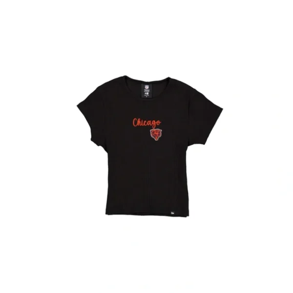 New Chicago Bears Sport Classics Womens Baby Tee - KTGCaps - Baseball caps for various teams, purchased online at a discount
