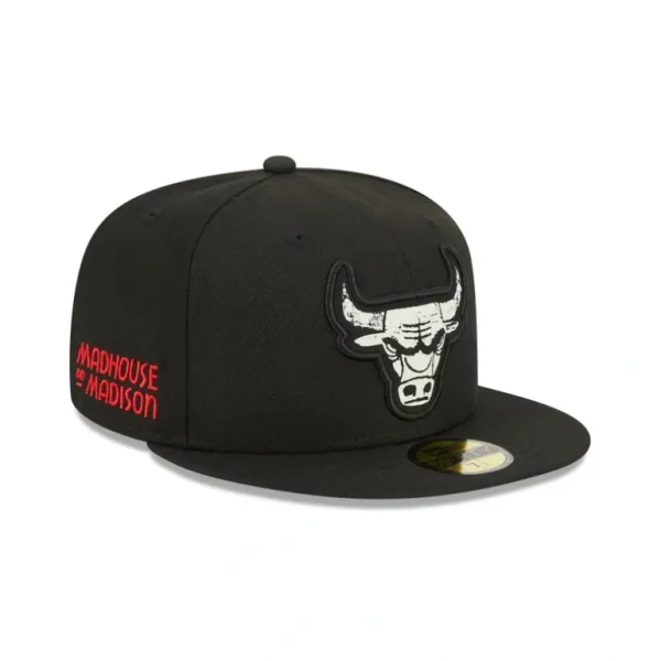 Sale Chicago Bulls 2023 City Edition Alt 59FIFTY Fitted Hat - KTGCaps - Baseball caps for various teams, purchased online at a discount